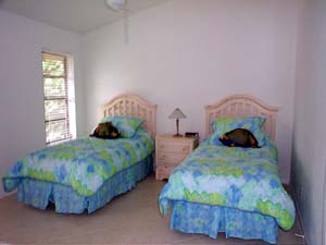 Twin bedroom of Sanibel vacation rental Home #1