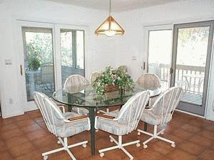 Dining area of Sanibel vacation rental Home #3