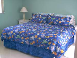 Master bedroom of Sanibel vacation rental Home #5