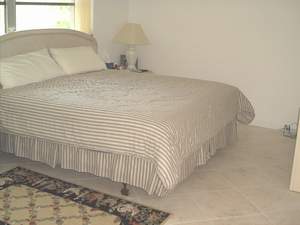 Master bedroom of Home #6 Sanibel vacation rental