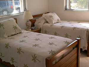 Twin bedroom of Home #6 Sanibel vacation rental
