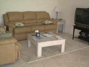 Living room of Home #6 Sanibel vacation rental