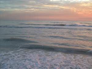 Ocean scene on Sanibel